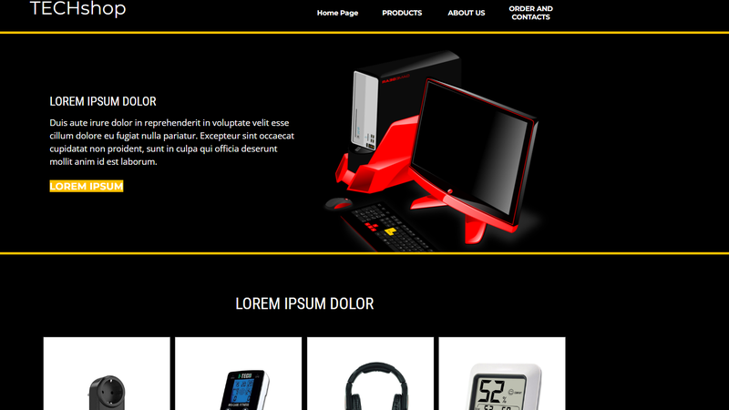 Esempio template Elettronica e informatica