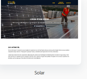 Esempio template Energia solare