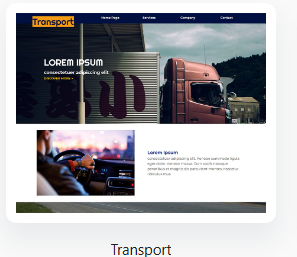 Esempio template Trasporti